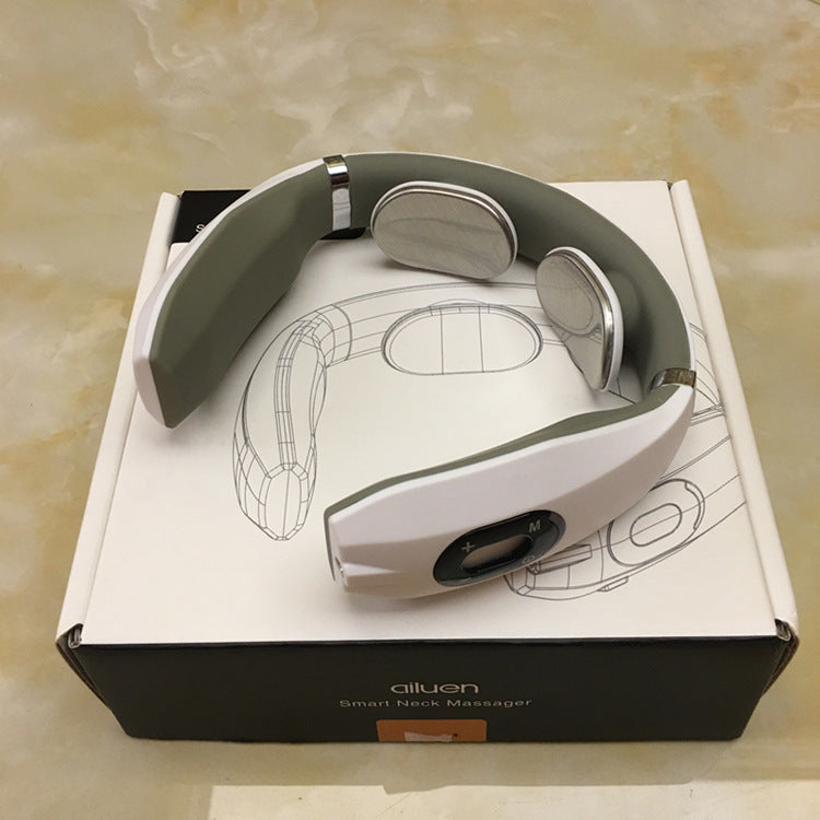 Smart Cervical Spine Neck Massager – USB Rechargeable 6-Mode Therapy Pillow