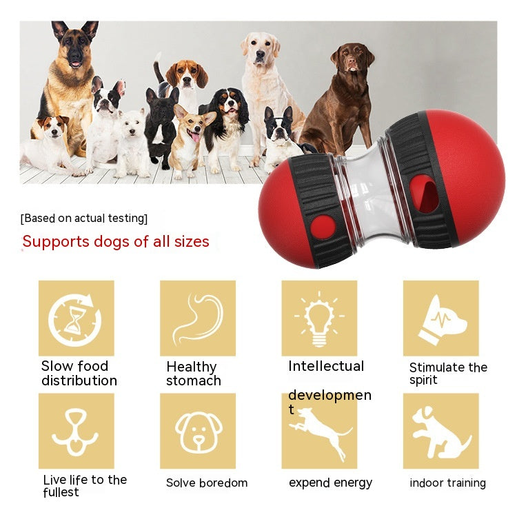 Dog Food Dispensing Ball – Intelligence Training & Slow Feed Toy