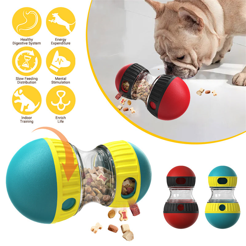 Dog Food Dispensing Ball – Intelligence Training & Slow Feed Toy