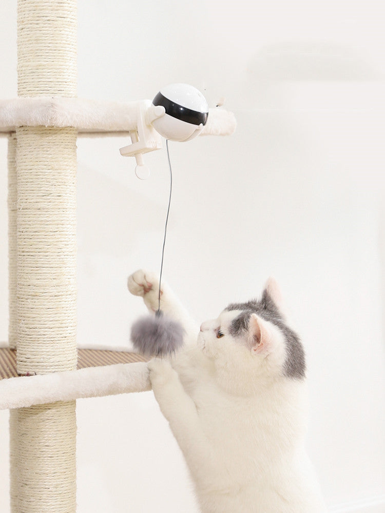 Smart Automatic Lifting Cat Toy – Interactive Teaser Ball for Cats
