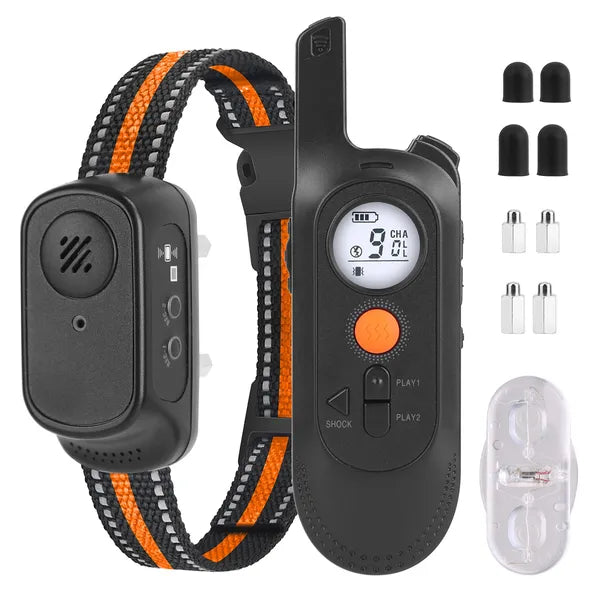 984FT Waterproof Dog Training Collar with Beep, Vibration & Shock Control