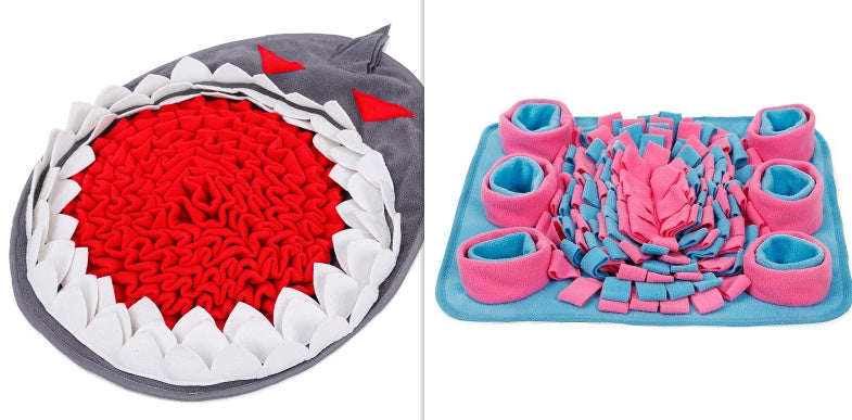 Interactive Dog Snuffle Mat – Sniffing Puzzle Feeding Toy